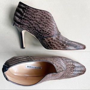 Manolo Blahnik Booties